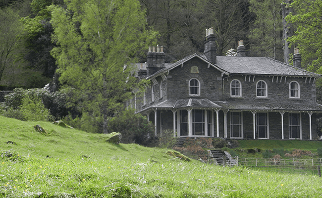 Slate brick property in Windermere